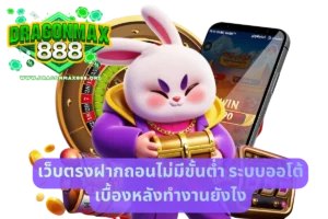 เว็บตรงฝากถอนไม่มีขั้นต่ำ ระบบออโต้เบื้องหลังทำงานยังไง